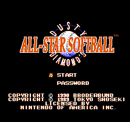 Dusty Diamond's All-Star Softball